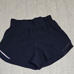 lululemon athletica Navy Women's Athletic Running Shorts